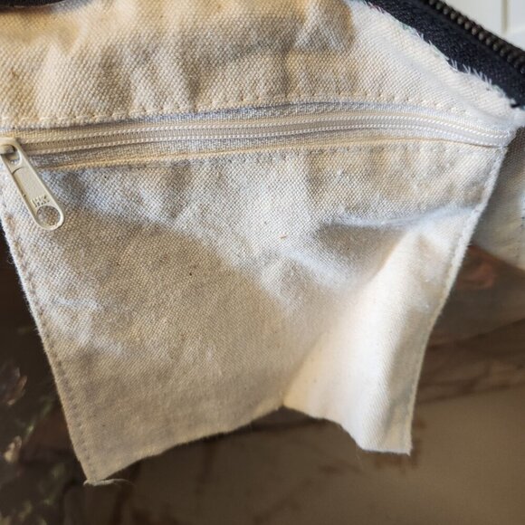 Vintage 90's floral overnight Boho Canvas duffel bag - Picture 6 of 7